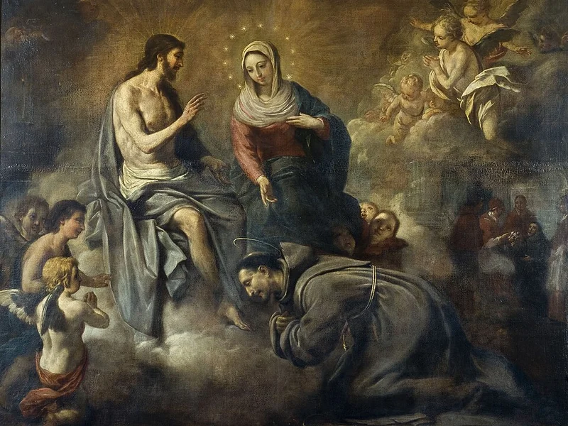 1678-Antoni Viladomat i Manalt - Gesù concede a San Francesco l'indulgenza della Porziuncola